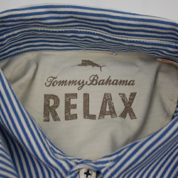 Tommy Bahama Relax Short Sleeve Polo Size Small Gently Used Condition - Picture 5 of 6